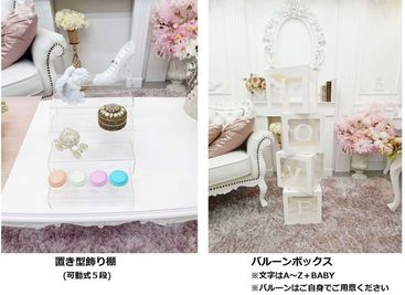 バルーンボックスと飾り棚(５段)を導入しました - みらいスタジオ浅草橋 撮影スタジオ【みらいスタジオ浅草橋】の室内の写真