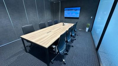 いいオフィス芝浦byヨコソーレインボータワー いいオフィス芝浦　8名用会議室-Meeting Room B-の室内の写真
