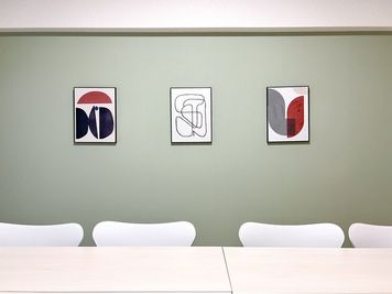 貸し会議室ユニエル三島 【三島駅徒歩4分】綺麗な完全個室！備品全て無料！貸し会議室三島Bの室内の写真
