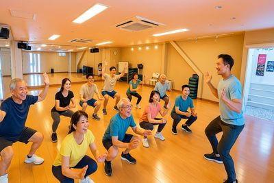 カリマZA 松本のレンタルスタジオ【カリマZA1Fダンス】の室内の写真