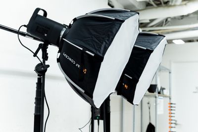 ソフトボックス付きLED照明 - レンタルスタジオキッカ レンタルスタジオキッカ 白ホリスタジオの設備の写真