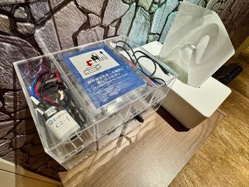 2F備品：充電器、ブランケット - ExeWorks上野 【1時間500円！】24h利用可⭐用途別3フロアのコワーキング♪の設備の写真