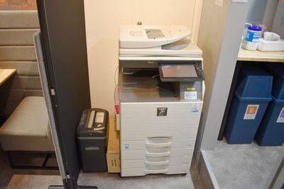 会員特典：月額会員様は複合機の利用が可能です。 - ExeWorks上野 【1時間500円！】24h利用可⭐用途別3フロアのコワーキング♪の設備の写真