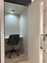 1人用個室テルブース　30分110円でご利用可能♪ - 勉強カフェ大井町スタジオ 【自習やお仕事に最適♪】勉強カフェ大井町スタジオの設備の写真