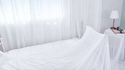 オフホワイトのシーツで覆われたベッドでお姫様気分♡
※ベッドは撮影備品としての利用のみ可能です - L-studio L-studio｜RoomCの室内の写真