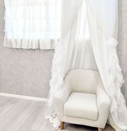 ふんわりレースの天蓋 - L-studio L-studio｜RoomAの室内の写真