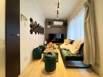 【清潔感あふれるお部屋】 毎日の清掃を徹底しており、安心してご利用いただけます。 - 【Party北千住】 北千住駅徒歩5分｜6名利用｜24h｜パーティー [71]の室内の写真