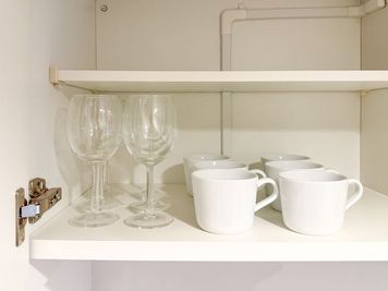 ワイングラス・マグカップ - 【Party北千住】 北千住駅徒歩5分｜6名利用｜24h｜パーティー [71]の設備の写真