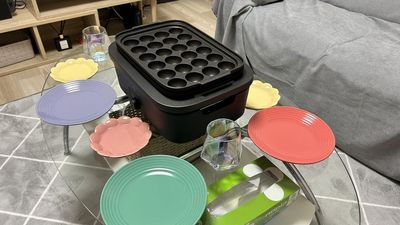 ホットプレートでたこ焼きや鍋パーティー🎉🥳 - 【にこスペース】甲東園の設備の写真