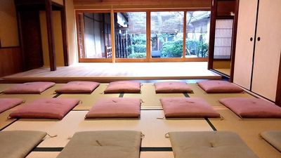 恬淡寮の室内の写真