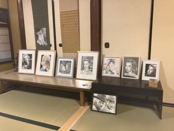 恬淡寮の室内の写真