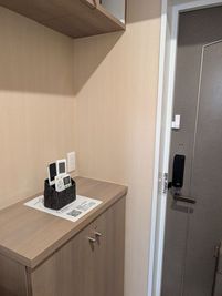 エントランス　オートロック - レンタボン・大山スタジオ Ｂスタジオ【エアコン・電子ピアノ・待機スペース付設・3.5畳】の室内の写真