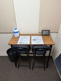 3.5帖の防音室内　 - レンタボン・大山スタジオ Ｂスタジオ【エアコン・電子ピアノ・待機スペース付設・3.5畳】の室内の写真