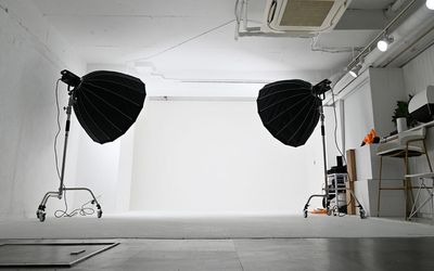 A1 STUDIO／オクタボスタジオ 南青山 Rホリゾントスタジオの室内の写真