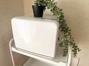 タオルウォーマー - レンタルサロン moka 藤沢 藤沢駅徒歩3分！新規オープンのレンタルサロン moka 藤沢の設備の写真