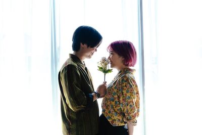 窓際の逆光を生かしたおしゃれなカップ写真がとれます！ - STUDIO QOQO STUDIO QOQO【スタジオ ココ】大阪あびこ店の室内の写真