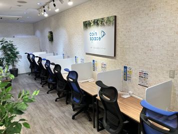 1名様用のWEB通話・会話可能席 - コインスペース青葉台東急スクエアNorth-1店