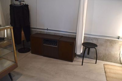 インテリアやテーブル、展示代としても使えるレトロスピーカー - NVC vintage 多目的レンタルスペースの室内の写真