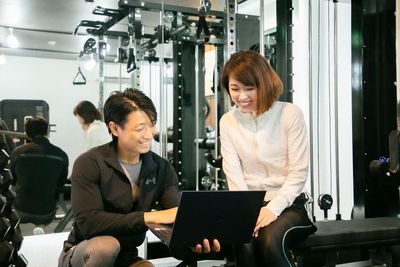 2名までご利用いただける完全プライベート空間で、パーソナルトレーニングにも最適です。 - Next Fitness Lab.の室内の写真