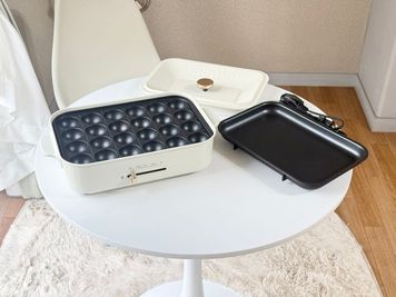 BRUNOのホットプレートとたこ焼きプレートもございます。 - nuage 宇都宮 nuage 宇都宮 🌸オープン記念セール実施中🌸の設備の写真