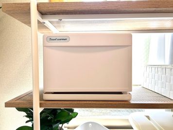 タオルウォーマー - レンタルサロンPixel柏の設備の写真