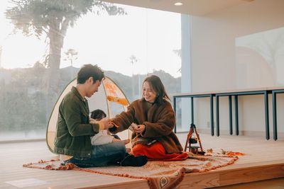 温かみのあるフローリング - AOSHIMA PICNIC CLUB AOSHIMA PICNIC CLUB 2F 貸し切りスペースの室内の写真