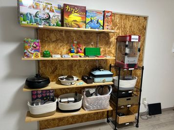 豊富な備品数✨ - THE RENTAlSPACE 松永　 レンタルスペースE（おうちスペース）の設備の写真