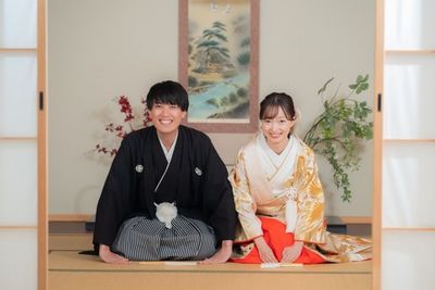 ウエディング・カラードレス、白無垢・色打掛、タキシードなど貸出もあり！駅チカフォトスタジオ！ - 華雅苑新越谷店