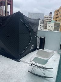 テントサウナ貸出してます。BBQアリの方￥1,500/1人　BBQなしの方¥2,000/1人　2時完成です。 - ヴィネリア・ピンコパリーノ ルーフトップオープンスペースの設備の写真