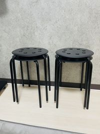 予備丸椅子4脚 - 小倉駅近レンタルスペース　KCハウス　 2フロア✨ダイニングルーム🤍シアタールーム小倉🤍の設備の写真