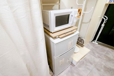電子レンジ、冷蔵庫 - レンタルサロンMINI自由が丘 完全個室のレンタルサロン-MINI（ミニ）自由が丘の室内の写真