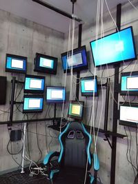 スタジオベース　せんびるスタジオ せんびる5号館地下1階B122号室：黒スタジオの室内の写真