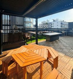 浅草スカイガーデン　屋上 浅草スカイガーデン屋上の室内の写真