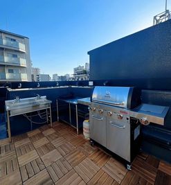 浅草スカイガーデン　屋上 浅草スカイガーデン屋上の設備の写真