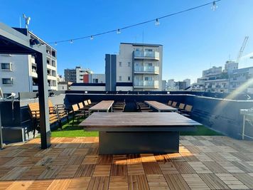 浅草スカイガーデン　屋上 浅草スカイガーデン屋上の室内の写真