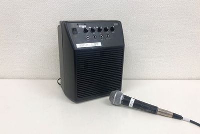 無料備品：マイク&スピーカー - SMG/ 四ツ橋・近商ビル ＳＭＧ貸し会議室/近商ビル7階B室（展示会・パーティプラン）の設備の写真