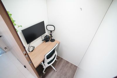 ＜個室ワークブース広尾No.4＞広尾駅徒歩6分✨完全個室🚪高速光回線Wi-Fi📶電源🔌テレワーク/面接/自習/作業 - 【個室ワークブース広尾】