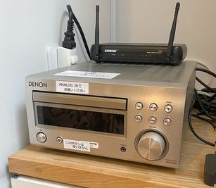 CDレシーバー(DENON RCD-M41) - フェニックスラウンジ 多目的スペースの設備の写真