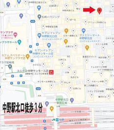 中野駅北口から徒歩3分という抜群のロケーション - ベストスタジオ中野 会議室『ベストルーム中野』地域最安値多目的スペースのその他の写真