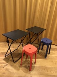 折り畳みミニテーブル＆椅子 - 《Fali-Studio》調布三鷹吉祥寺レンタルスペース  《即決》ナイトパック【調布🎻三鷹🎵吉祥寺】深大寺/ピアノ１の設備の写真