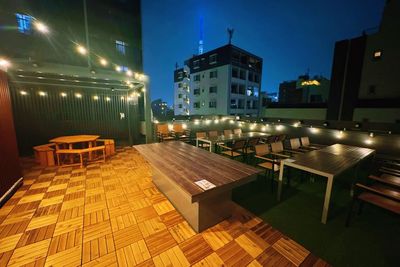 浅草スカイガーデン　屋上 浅草スカイガーデン屋上の室内の写真