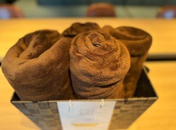 貸出用ブランケットがあります。 - BasisPoint 八王子店 【8名会議室RoomB】八王子エリアの設備の写真