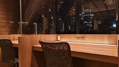 会議室外にはコワーキングスペースエリアがあります。※別途料金が発生します。 - BasisPoint 名古屋店 【6名会議室RoomA】名古屋エリアのその他の写真