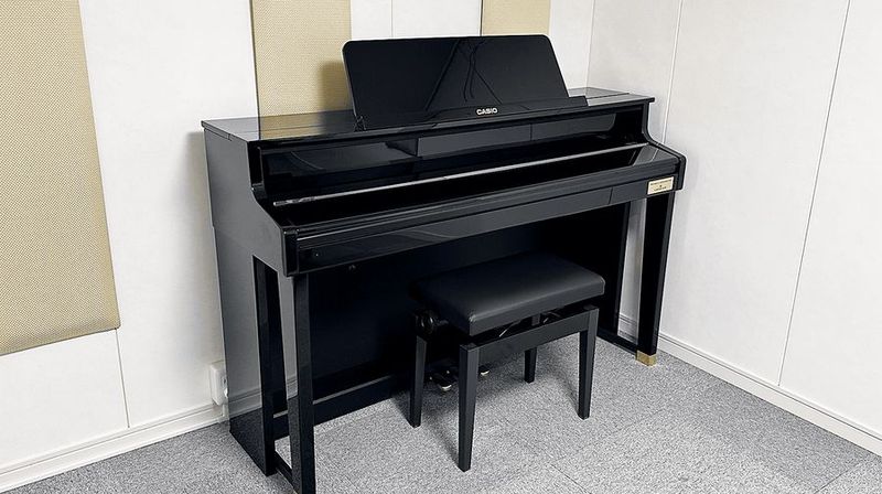 Aスタジオ（グランドピアノ6帖） - ピアノレンタルスタジオ「エチュード」
