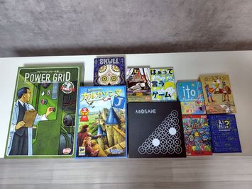 ボードゲームの種類も地域トップクラス！ - レンタルスペースオリーブ 船橋南口店 会議/面接/テレワーク/撮影/ボードゲーム/整体施術 等の設備の写真