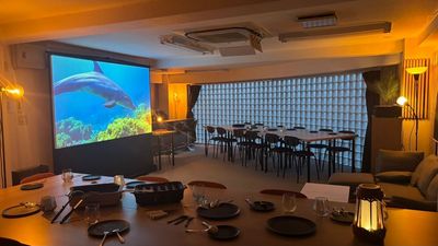 夜は落ち着いた雰囲気で楽しめます - RentalSpace kite.藤沢 RentalSpace kite.藤沢店の室内の写真