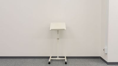 司会台 - セミナールームAivic西新宿2号店の設備の写真