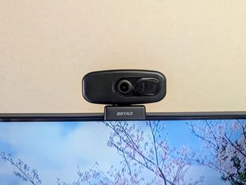 webカメラ（モニターに装着ver） - 貸し会議室ぷろぐれす 貸し会議室ぷろぐれす　浜松町/大門の設備の写真