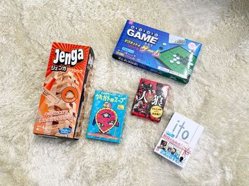 5種類のボードゲームにも対応！ - nuage 宇都宮 nuage 宇都宮 🌸オープン記念セール実施中🌸の設備の写真