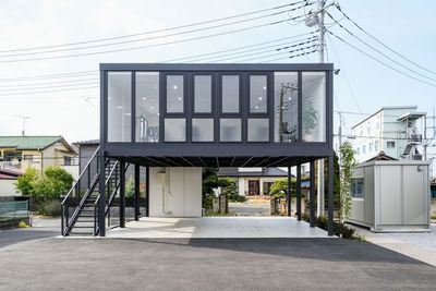 お部屋の外観はこちらです！※はじめに別棟の受付までお越しください
 - U-SPACE　北本中丸店 Communityの外観の写真